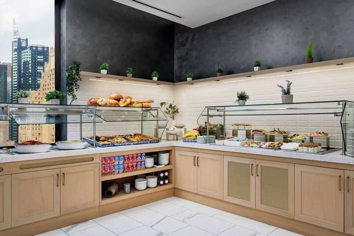 Breakfast area